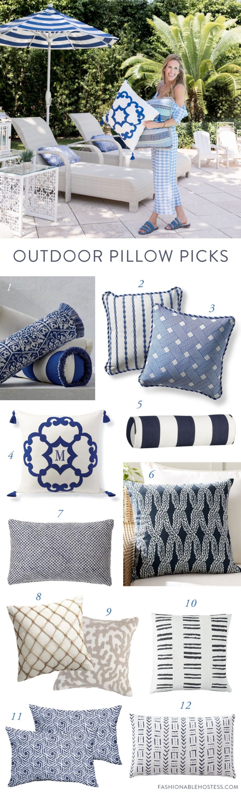 Outdoor Pillows You Need This Summer - Fashionable Hostess throughout How to Choose Outdoor Pillows That Actually Survive the 2026 Summer