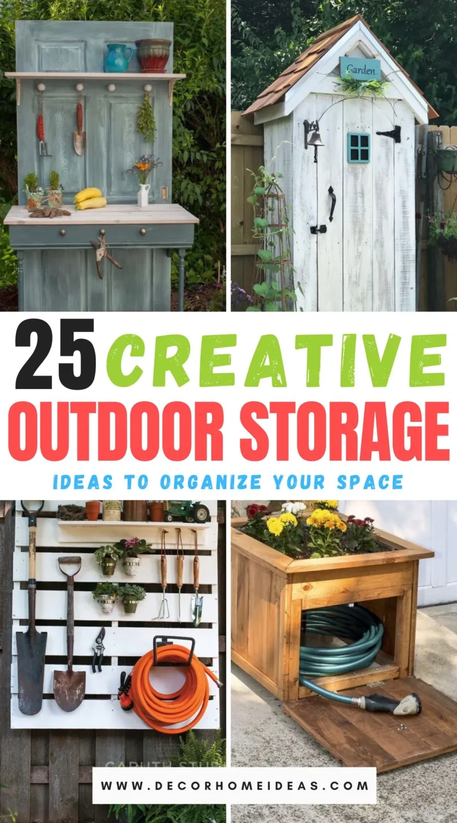 Outside Storage Ideas For Small Spaces inside Outdoor Storage Design