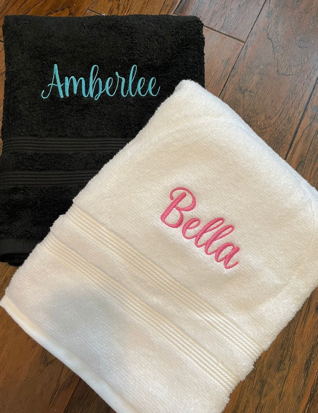 Personalized Embroidered Towel – Custom Bath, Hand, Or Washcloth With ... regarding Outdoor Towel Design