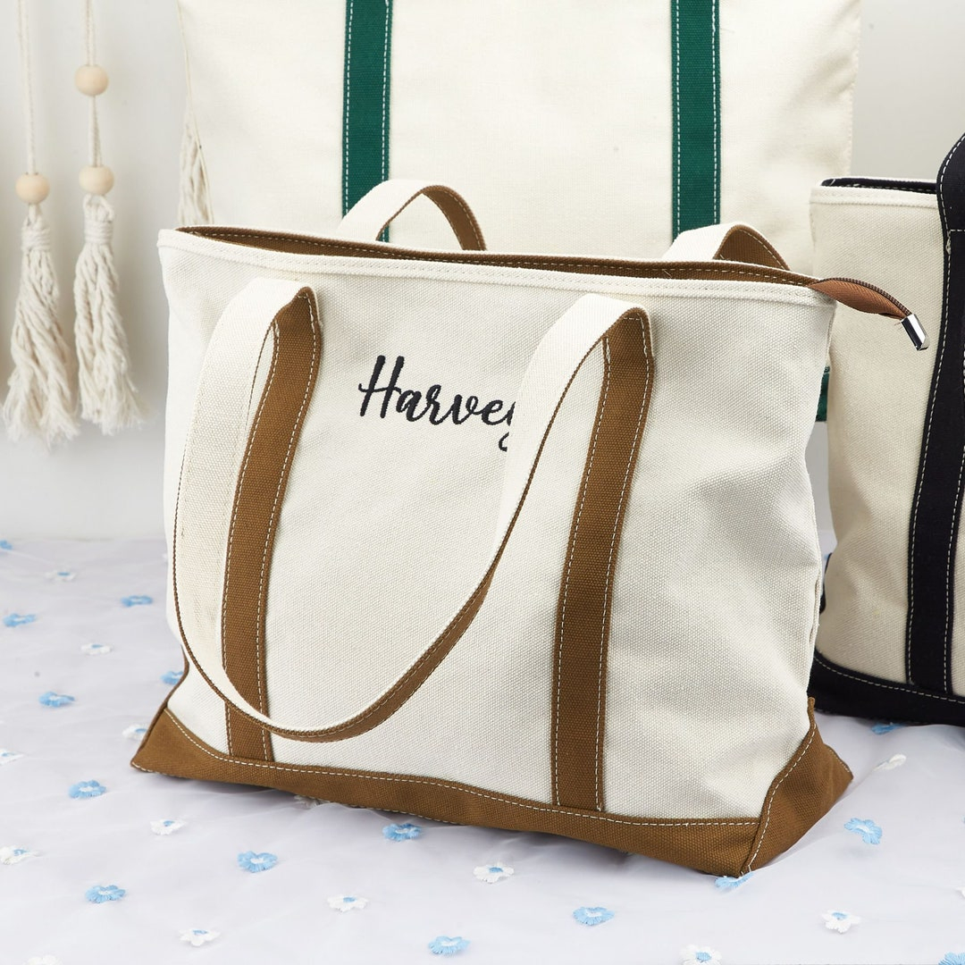 Personalized Tote Bags - Design Your Tote Bags - Custom Embroidered ... inside Outdoor Towel Design
