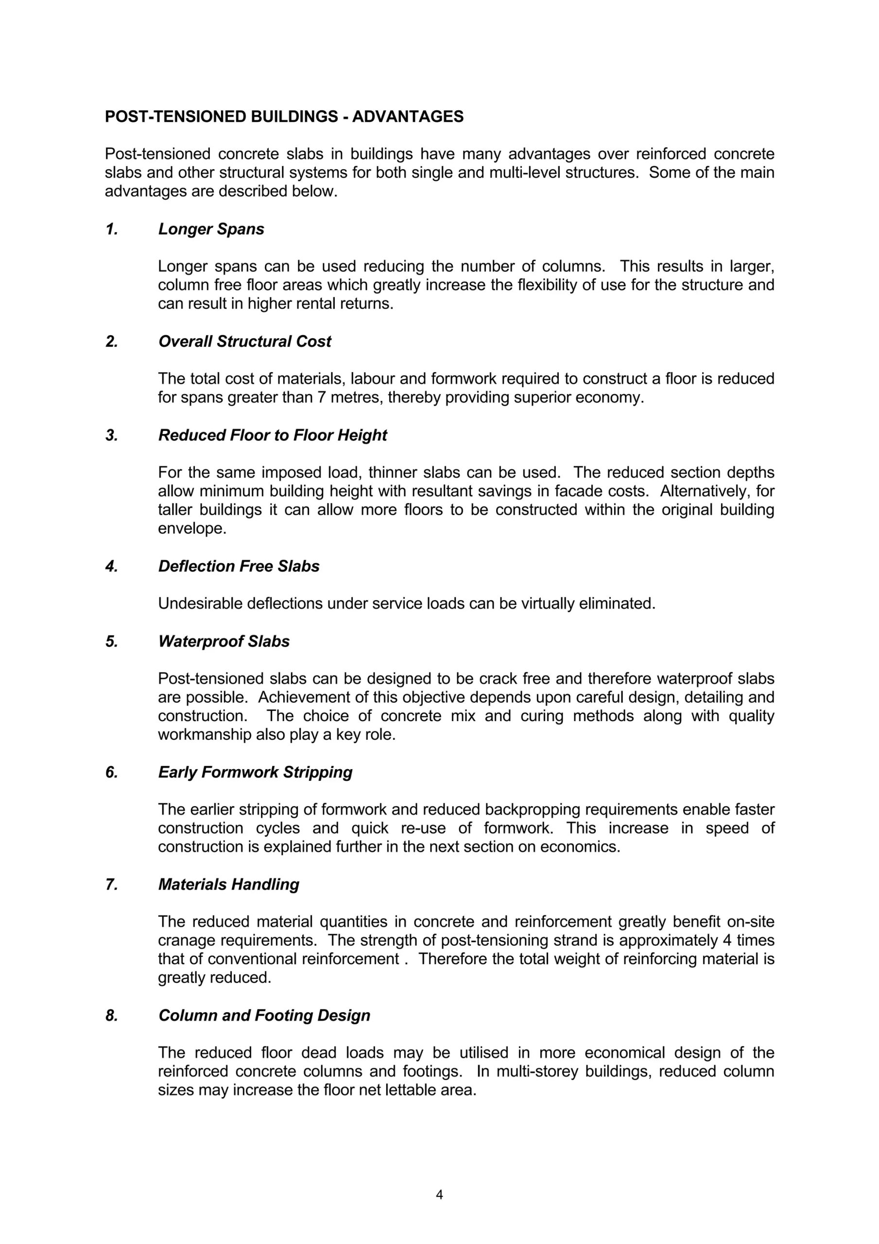 Post Tensioning In Building Structures | Pdf with Post Tension Slab Design