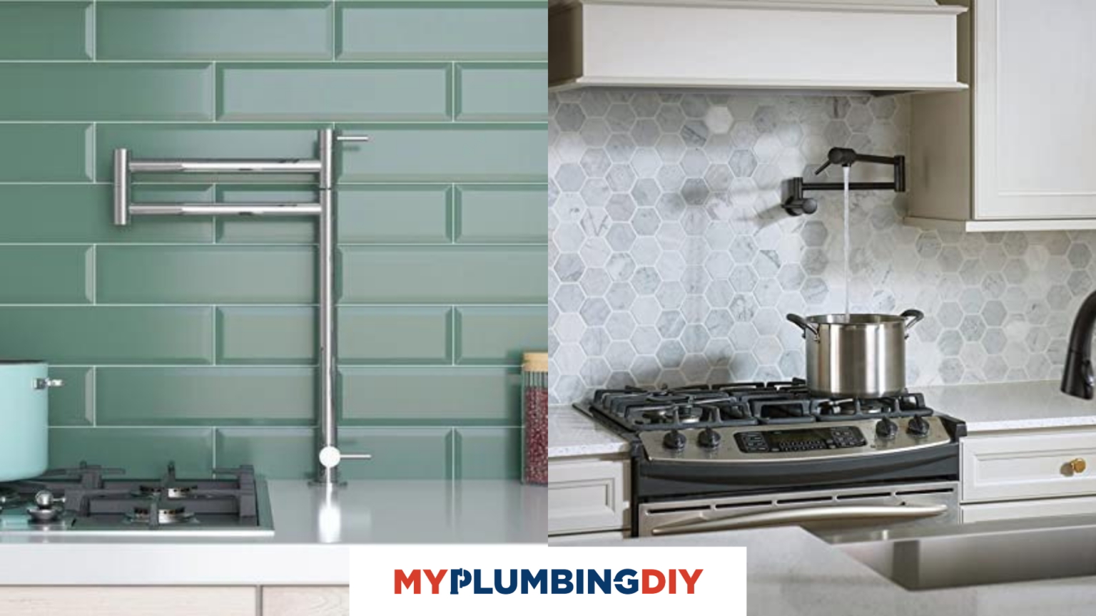 Pot Filler Faucet Installation Guide: Height + Placement with regard to Pot Filler Design