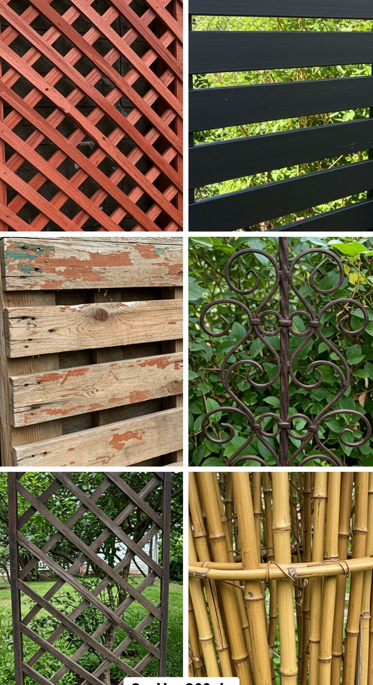 From Rustic Wood to Sleek Steel Choosing the Right Trellis Material for Your Climate