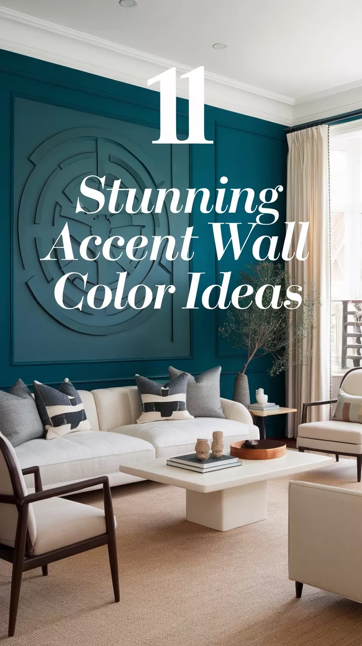 Creating Depth Without Chaos Using Monochromatic Accent Walls
