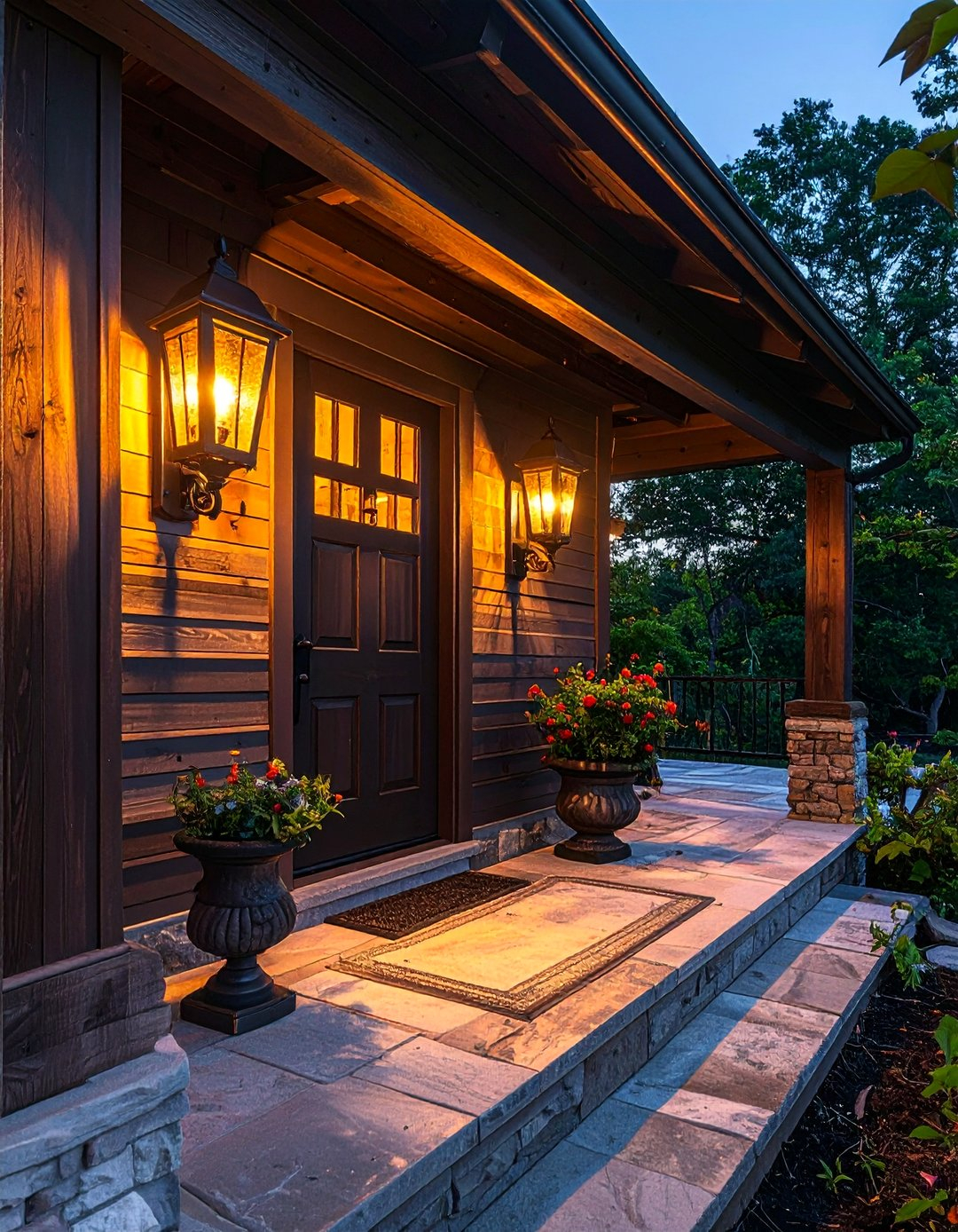 Blending Vintage Charm with Modern Durability for Timeless Porch Appeal