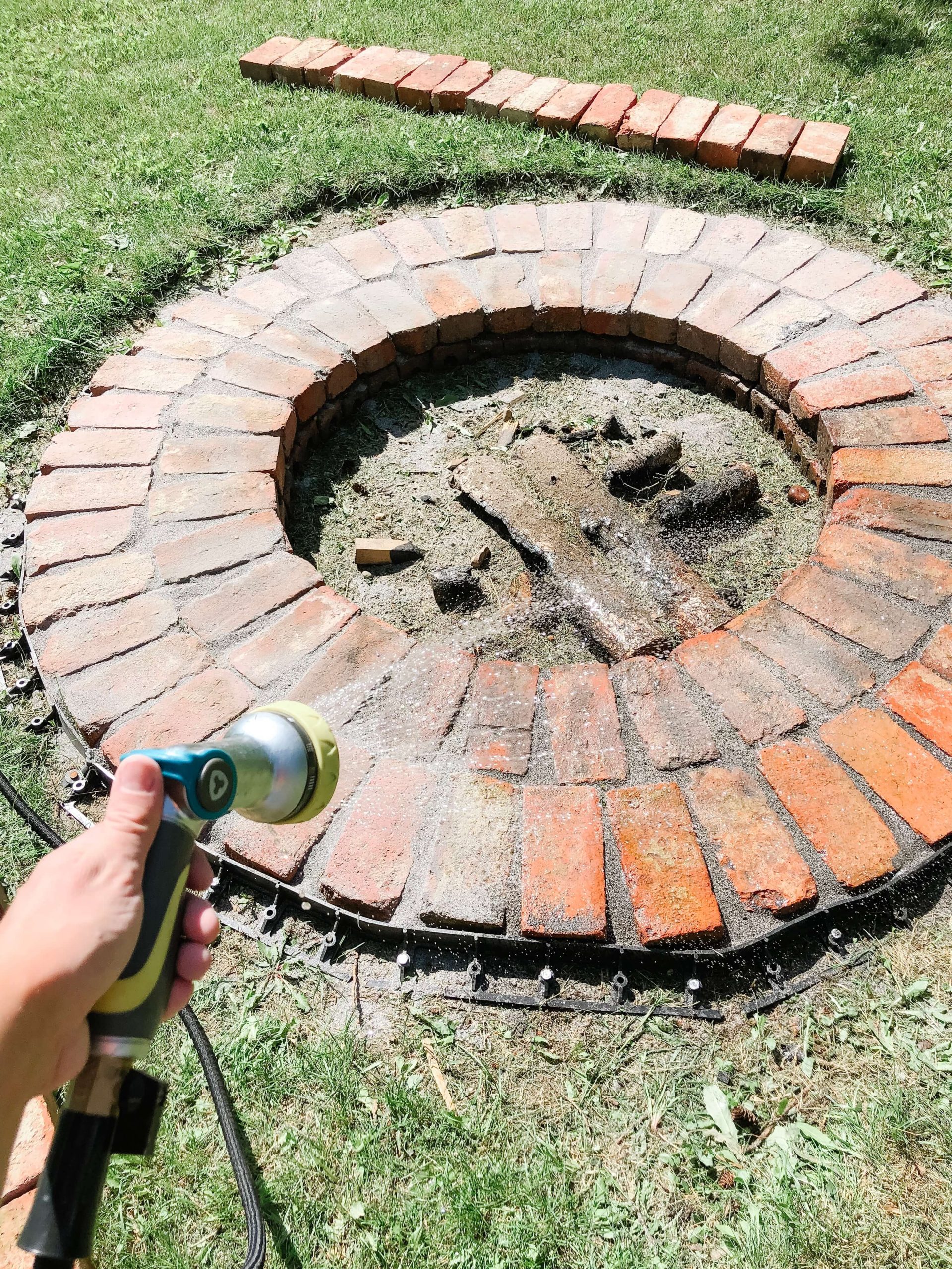 Simple Brick Fire Pit Ideas Brick Fire Pit pertaining to Why Your Outdoor Fire Pit Bricks Are Cracking and How to Fix Them for Good