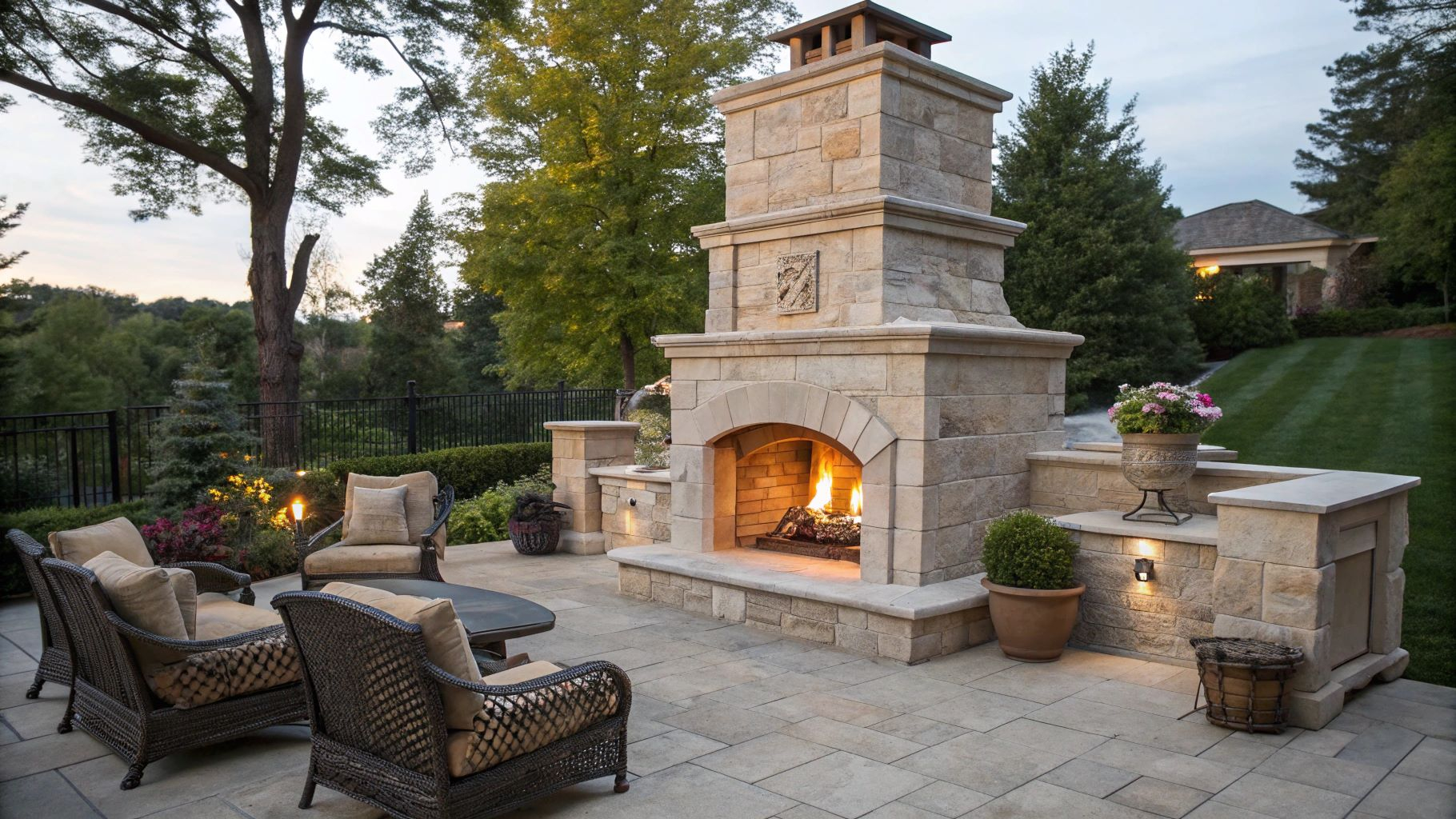 Why your outdoor fireplace needs more than just stone and mortar