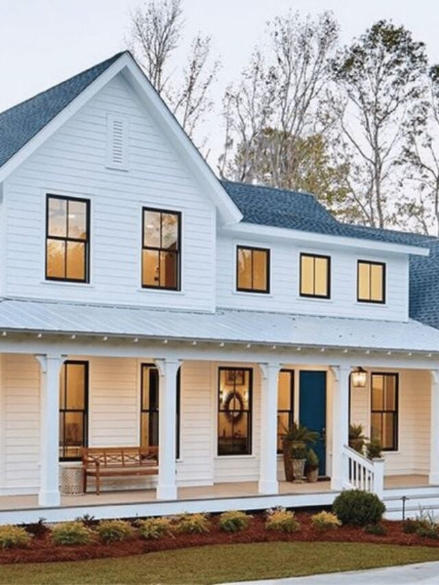 Timeless Pictures Of Farmhouse Porches: Rustic Charm And Relaxed Living in Blending Vintage Charm with Modern Durability for Timeless Porch Appeal