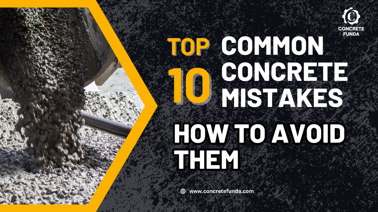 Top 10 Common Concrete Mistakes – And How To Avoid Them intended for Concrete Slab Design