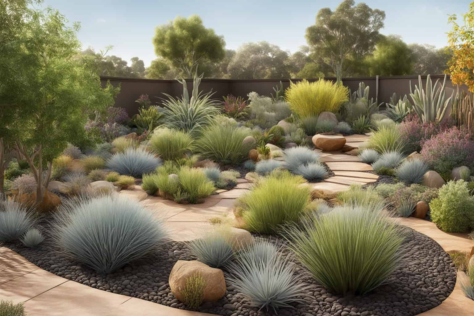 Transforming Your Yard: Drought-Resistant Garden Ideas For Aussies ... throughout Outdoor Native Garden Design