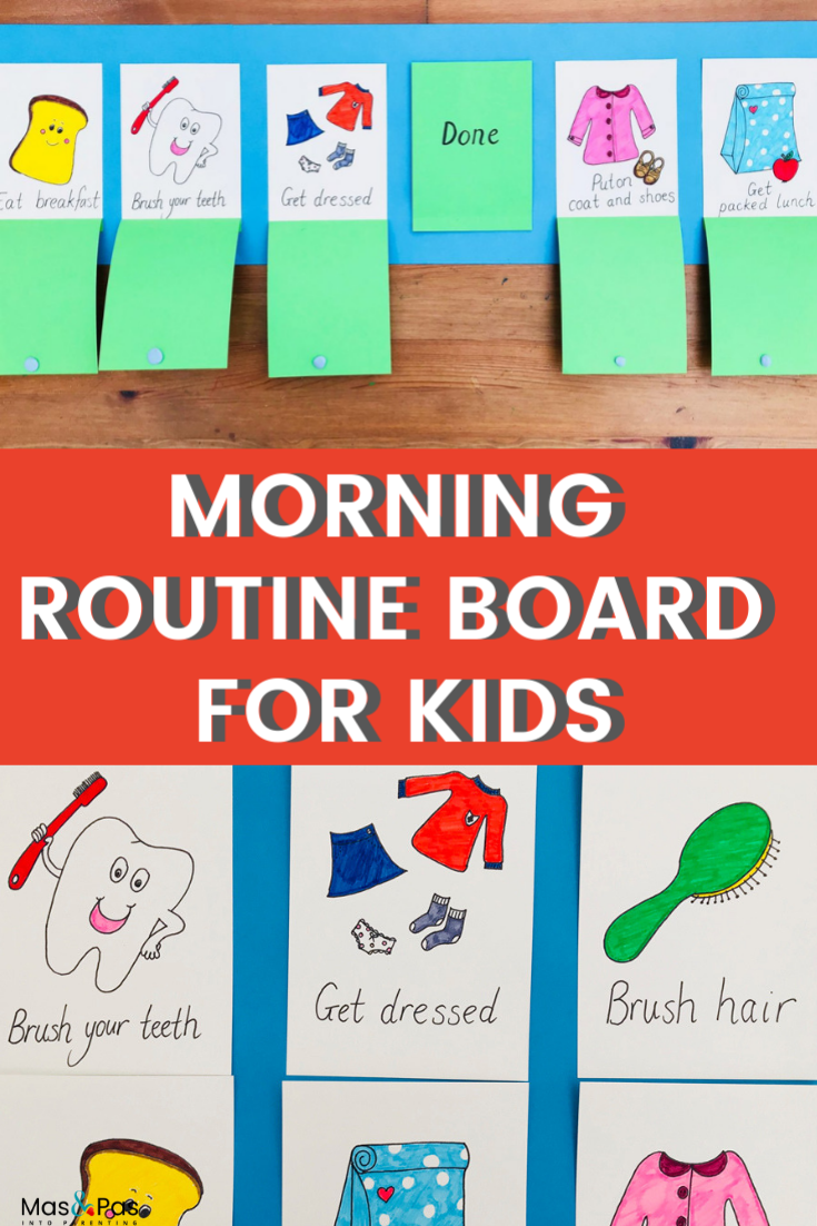 We All Know How Frantic School Mornings Can Be. Here’s A Great Way To ... intended for Kids' Bathroom Design