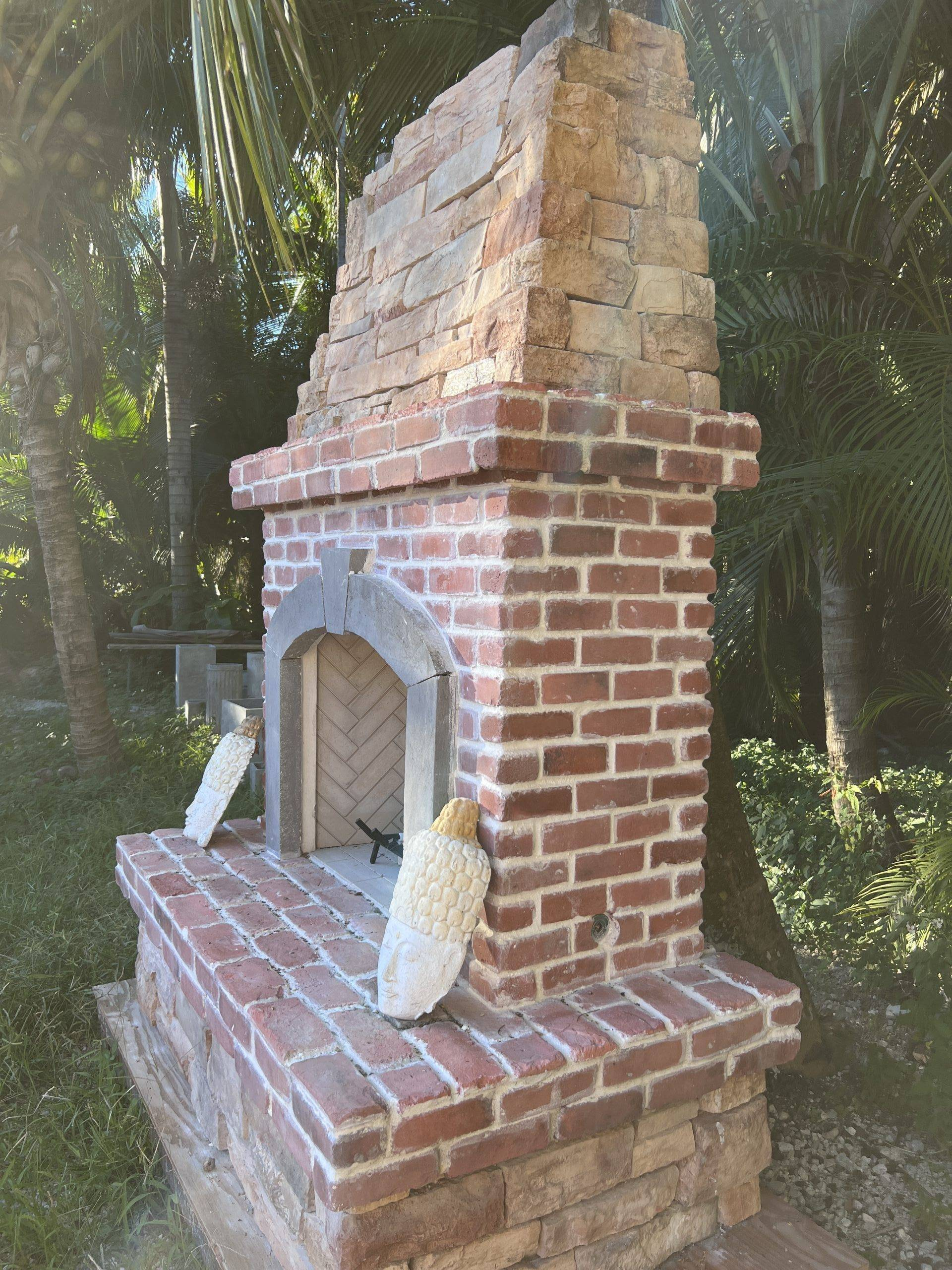 We Can Build Outdoor Masonry Fireplaces Of Your Dreams! intended for Why your outdoor fireplace needs more than just stone and mortar