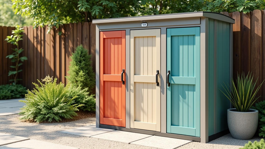 Weatherproof Outdoor Storage Ideas For A Neat &amp; Tidy Yard with Outdoor Workshop Design