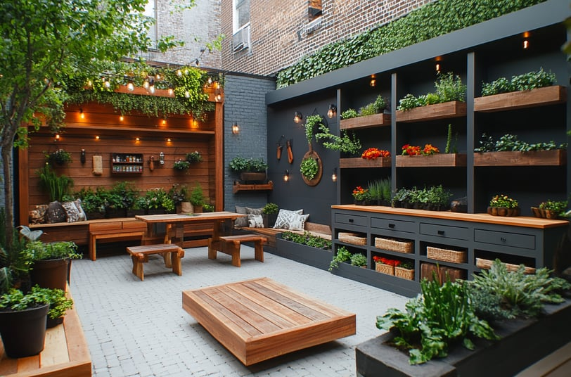 10 Smart Outdoor Storage Solutions For A Clutter-Free Patio | Breeze ... pertaining to Outdoor Shelf Design