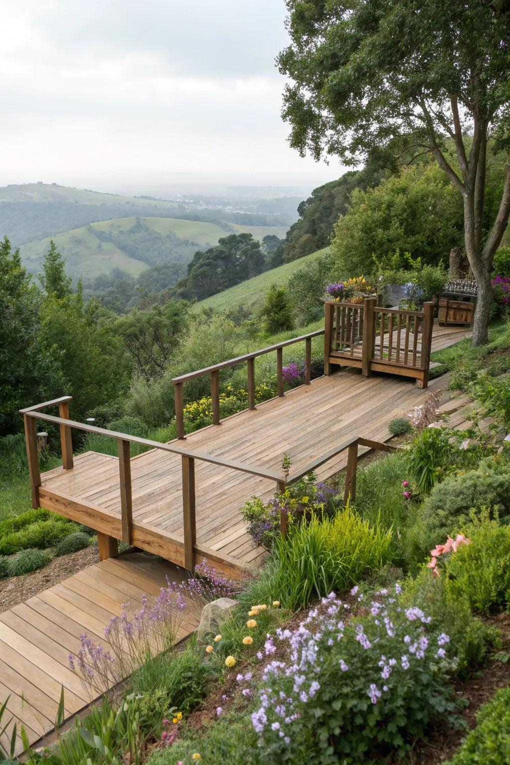 Navigating Uneven Terrain with Smart Ground Level Deck Solutions