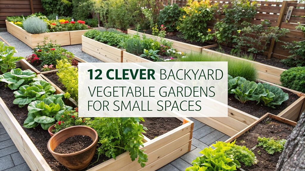 Small Space Vegetable Garden Designs That Maximize Your 2026 Harvest