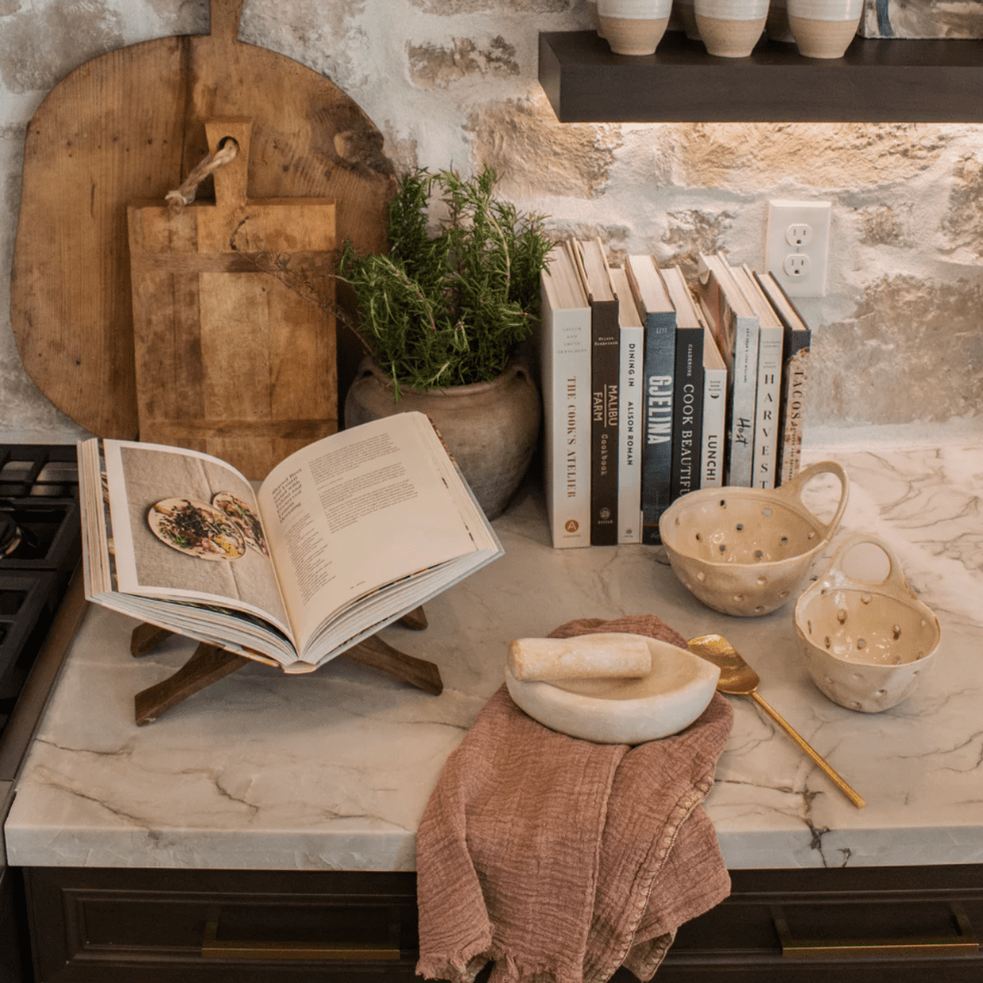 15 Kitchen Counter Decor Ideas That Are Beautiful throughout Why Your Kitchen Counter Needs a Decorative Tray Right Now