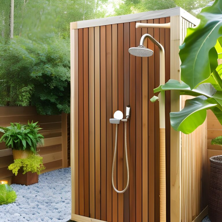 16 Cheap Diy Outdoor Shower Ideas - Inspiring Tutorials (Easy!) with Budget Friendly DIY Outdoor Shower Projects You Can Finish This Weekend