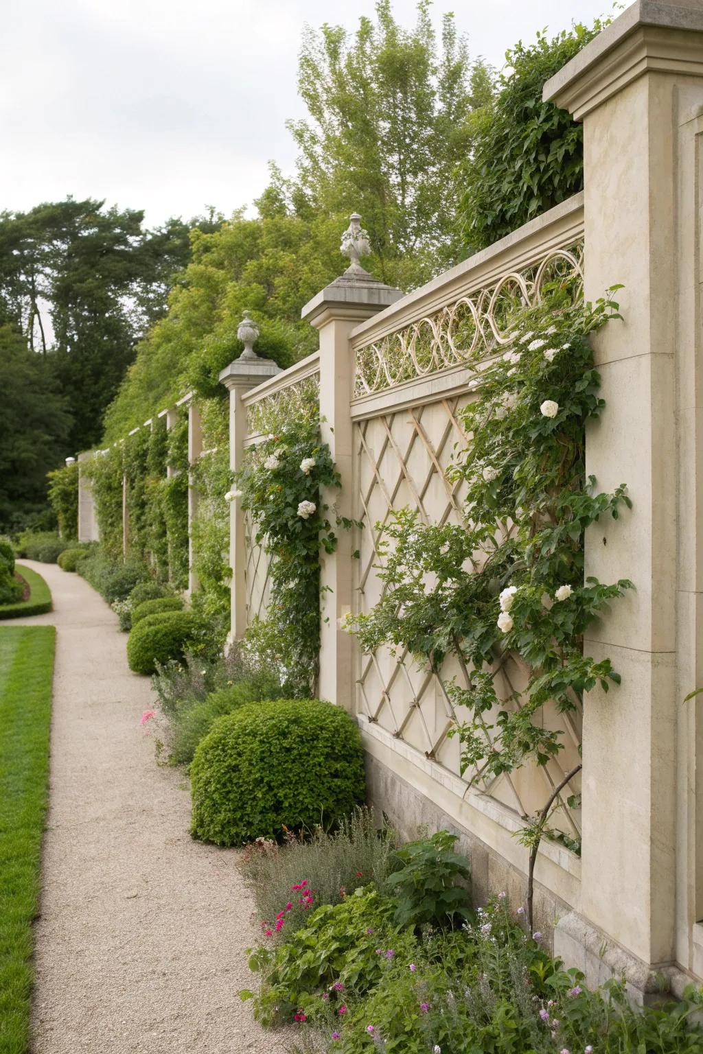 16+ Inspiring Garden Wall Ideas For Your Home - Garden.eco within Creative Ways to Add Privacy with Stylish Garden Walls