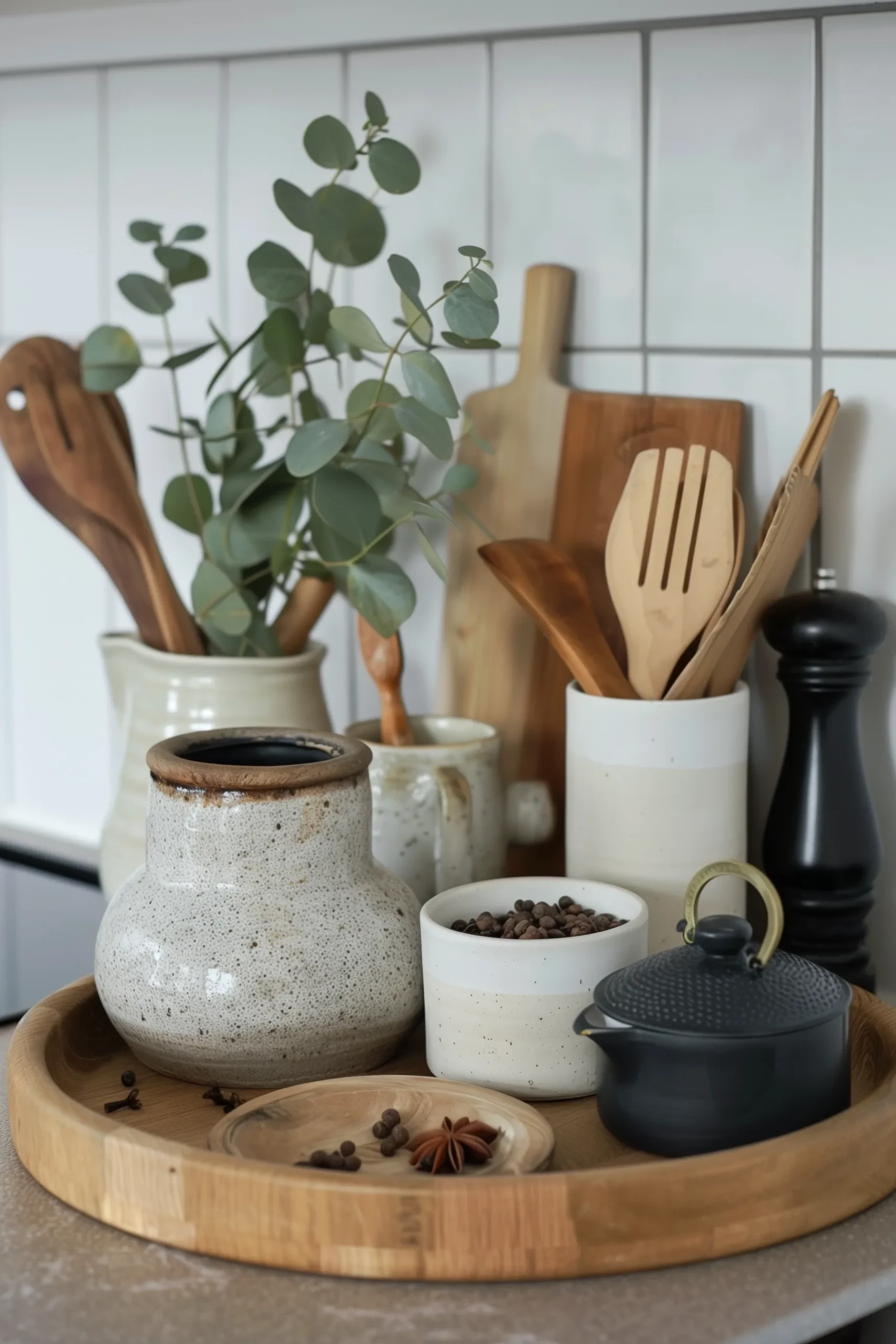 17 Simple Everyday Tray Decor Ideas (Easy Tips With Photos) pertaining to Why Your Kitchen Counter Needs a Decorative Tray Right Now