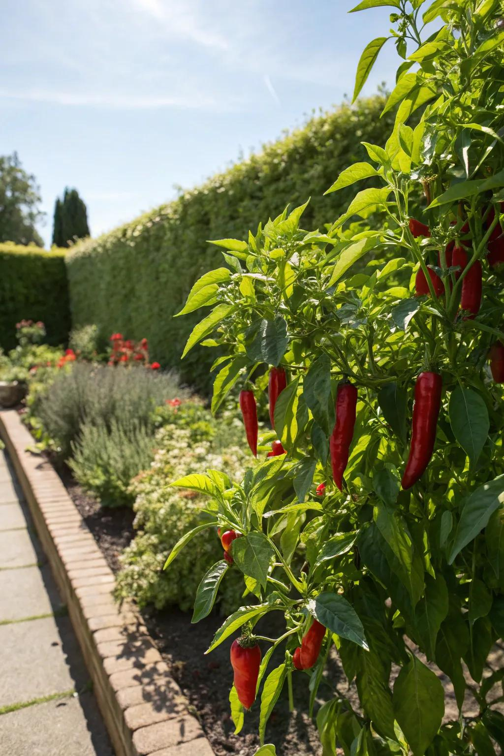 19+ Inspiring Pepper Garden Layout Ideas in Outdoor Sun Garden Design