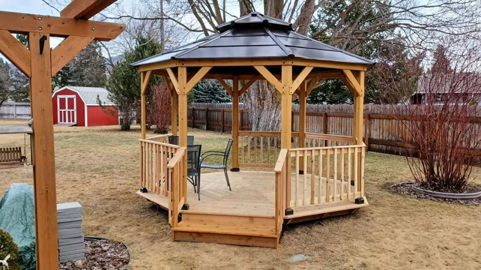 20 Free Diy Gazebo Plans To Build A Gazebo Yourself within Outdoor Gazebo Design