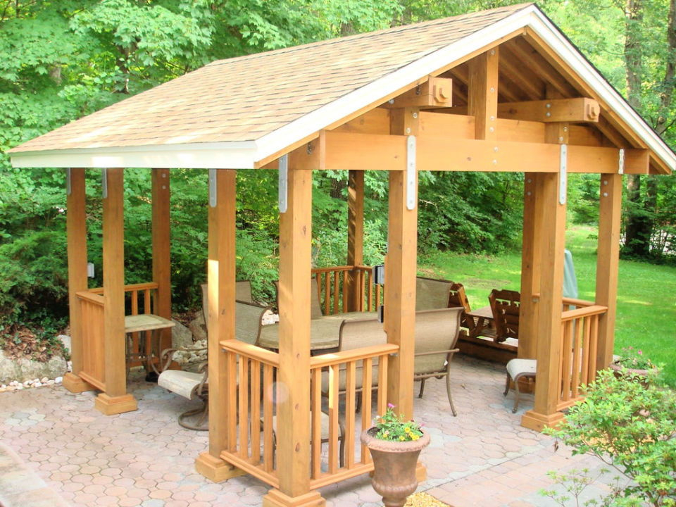 20 Free Gazebo Plans To Build - Blitsy with regard to Outdoor Gazebo Design
