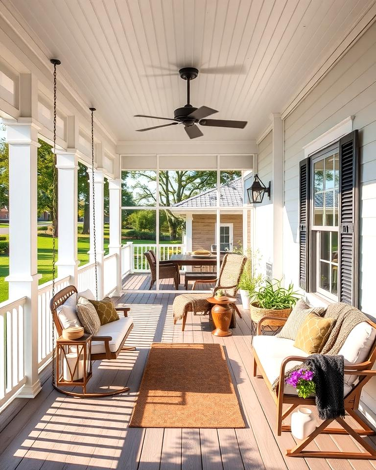 Practical Ways to Maximize Space on Your Wrap-Around Porch