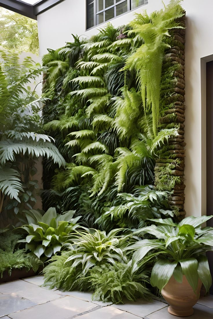 21 Stunning Plant Wall &amp; Vertical Garden Designs To Transform Your Home ... inside Outdoor Vertical Garden Design