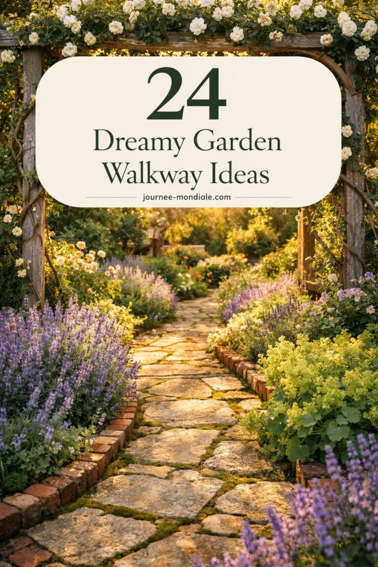 24 Garden Walkway Ideas That Feel Like Pure Magic – World Day intended for Outdoor Walkway Design