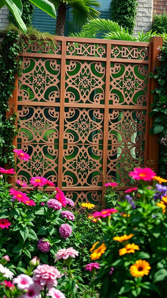25 Creative Privacy Fence Ideas For Your Outdoor Space ... in Creative Ways to Add Privacy with Stylish Garden Walls