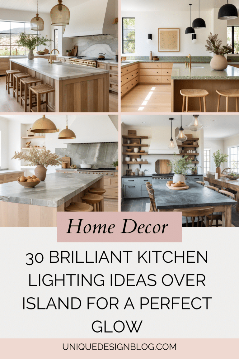 30 Brilliant Kitchen Lighting Ideas Over Island For A Perfect Glow ... for How to Choose the Right Glass Density for Perfect Kitchen Island Task Lighting