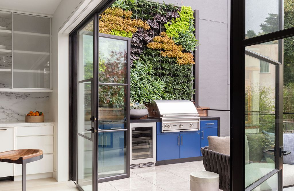 31 Outdoor Kitchen Ideas For Better Backyard Grilling in Creating an Outdoor Living Room That Blurs the Line Between Inside and Out