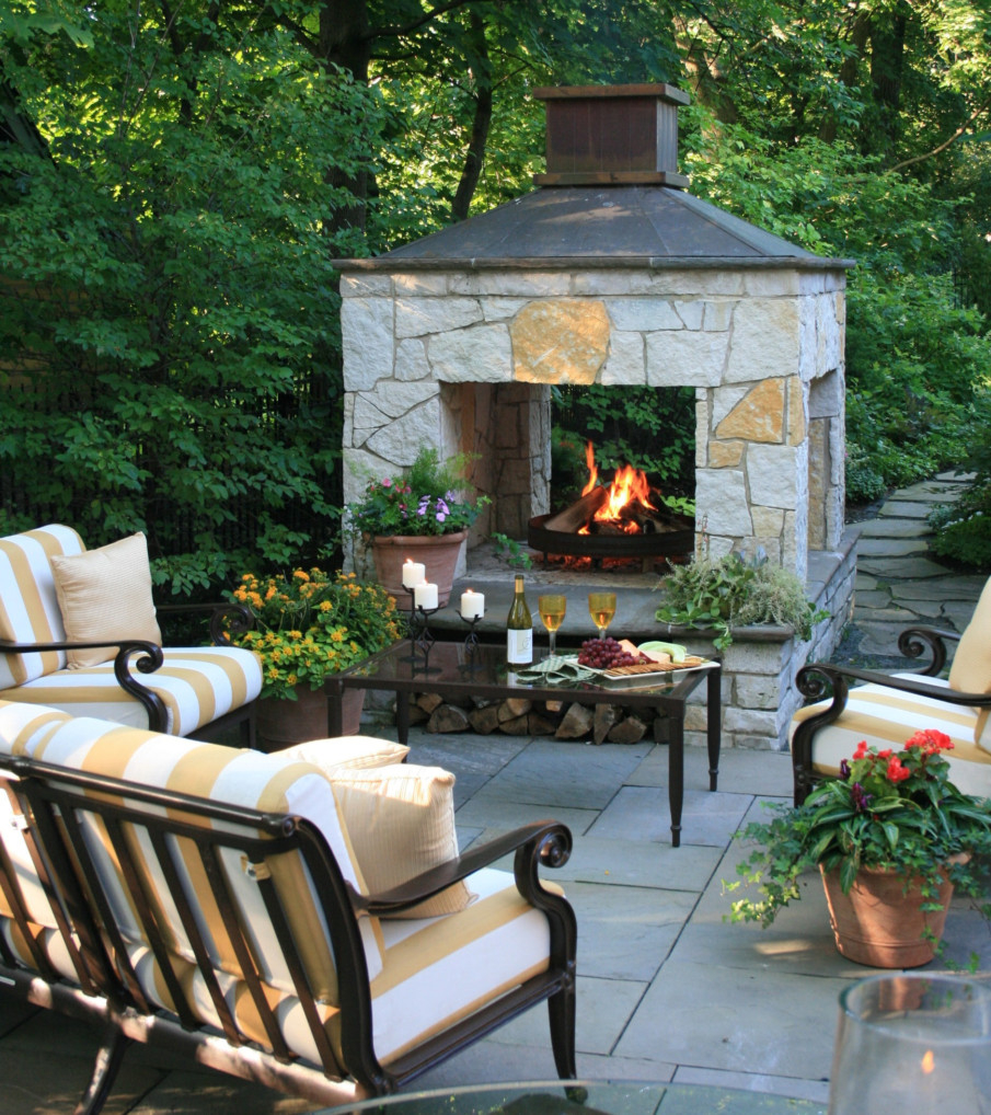 40 Best Patio Ideas With Fireplace – Traditional Designs For Outdoor Living throughout How to Design an Outdoor Fireplace That Extends Your Patio Season Well Into Winter