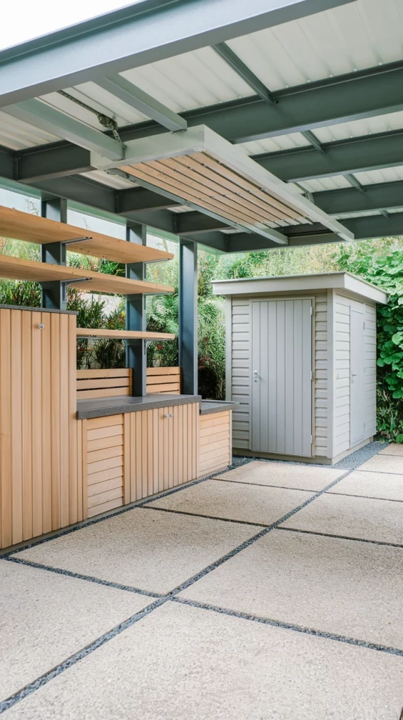 74 Creative Carport Outdoor Ideas To Elevate Your Home’s Style with Outdoor Carport Design