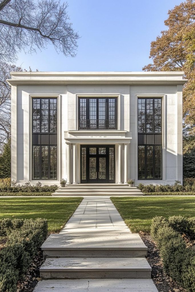 99 Modern Neoclassical Houses With A Sophisticated Edge with 1. Unveiling the Enduring Grandeur of Neoclassical Home Design in 2