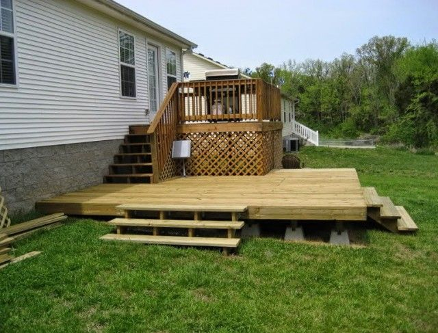 Building A Floating Deck On Uneven Ground within Navigating Uneven Terrain with Smart Ground Level Deck Solutions