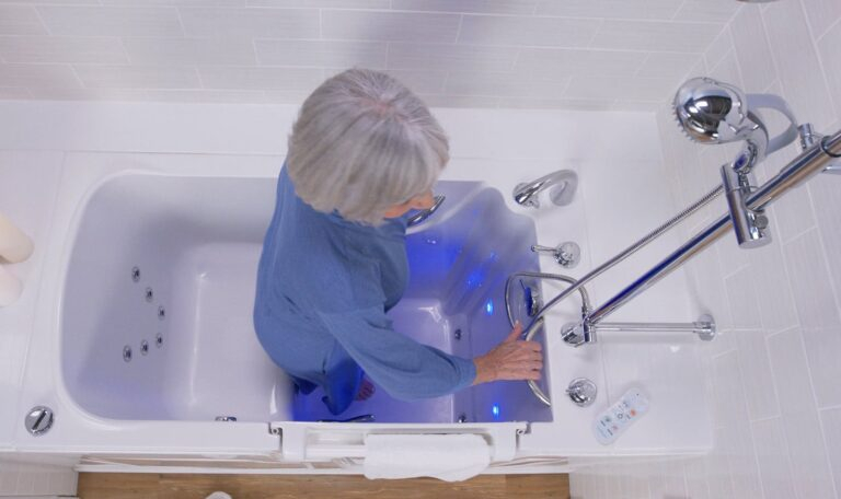 Beyond Safety Bars by Creating a Spa-Like Oasis Around Your Walk-In Bathtub