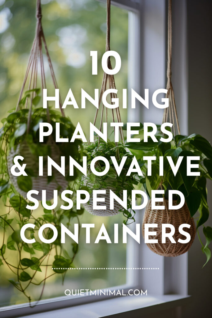 Ceiling Hanging Planter Ideas: Plant Care And Selection Tips - Quiet ... pertaining to Essential Tips for Hanging Heavy Planters Safely on Exterior Walls