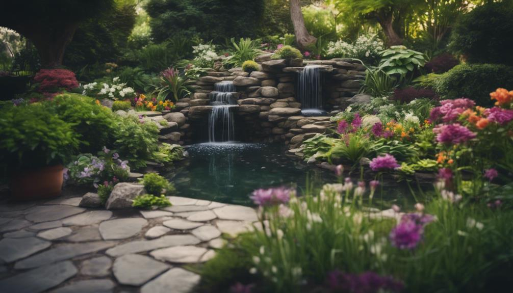 Create A Serene Oasis With Waterfall Garden Design - The Outdoor Pond throughout Outdoor Pond Design