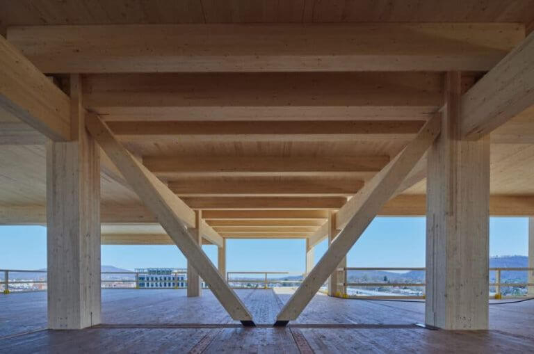 Cross-Laminated Timbers (Clt) - Offsite Construction Network pertaining to Wood Structure Design