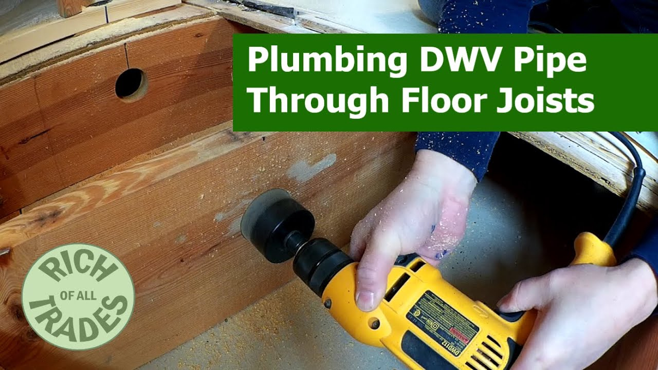 Drain Pipe Through Joist At Francis Holston Blog in How to Route Utilities Through Floor Trusses Without Drilling a Single Hole