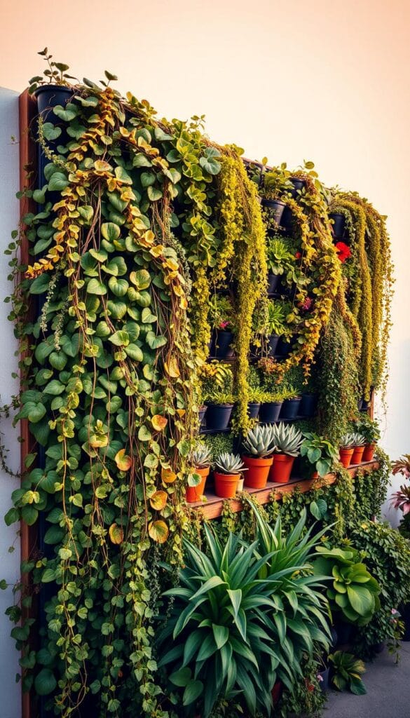 Elevate Your Outdoor Style: 18 Vertical Garden Designs with Outdoor Vertical Garden Design