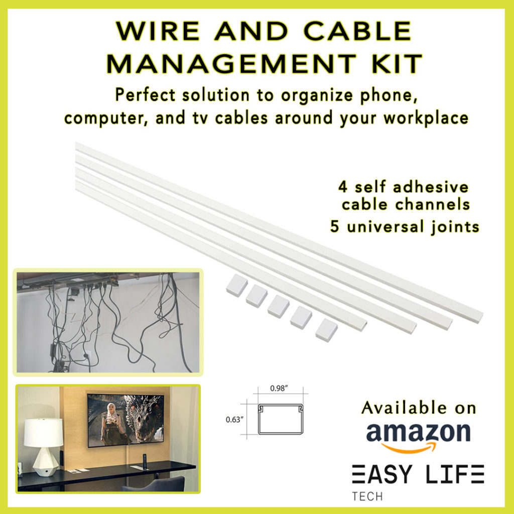 Eliminate Cable Clutter - Easylife Tech By Famatel with Outdoor Tv Design