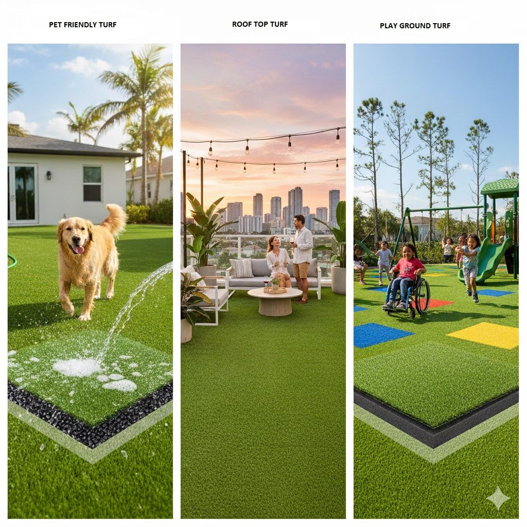 Creating a Pet Friendly Oasis with Rooftop Artificial Turf