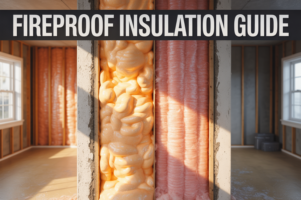 The Real Difference Between Fire Resistant and Fireproof Insulation