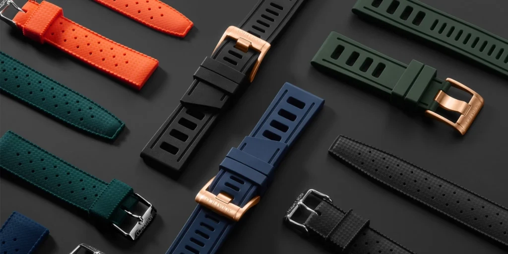 Fkm Rubber Vs Silicone Watch Straps: What’s The Real Difference ... with Strap Design