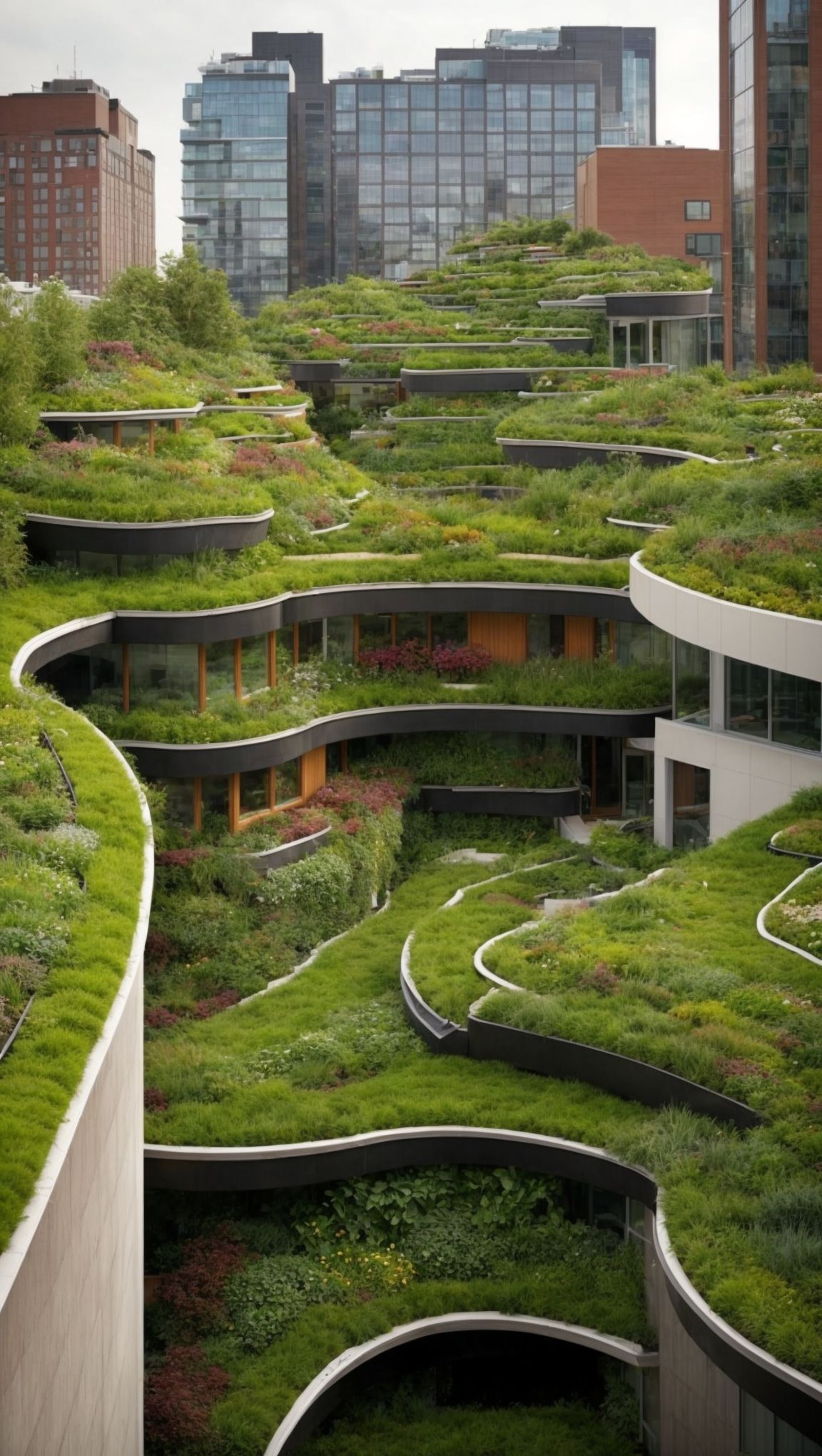 Transforming Urban Spaces with Creative Outdoor Herb Roof Designs