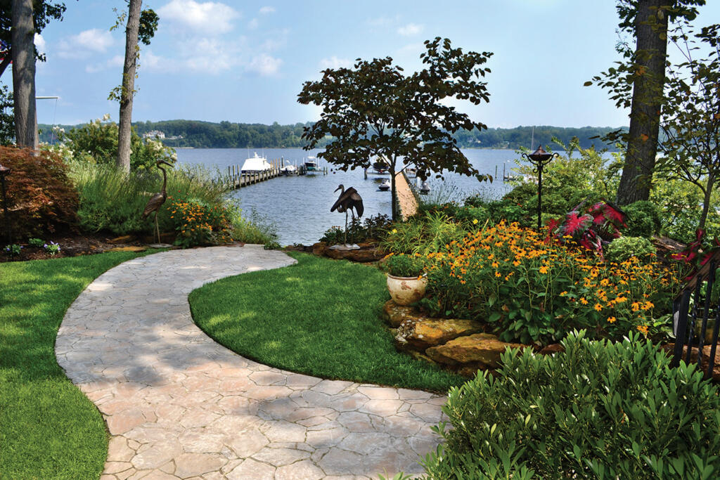Hardscapes 101: Top Design Ideas For Your Lakefront Landscape for Outdoor Lake Design