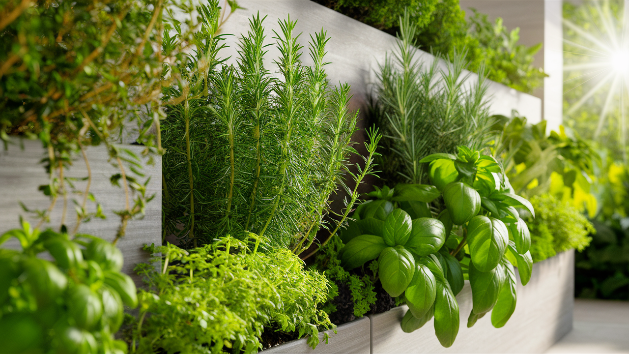 Herb Living Plant Walls intended for Build a Living Herb Wall That Thrives Outdoors Without Breaking the Bank